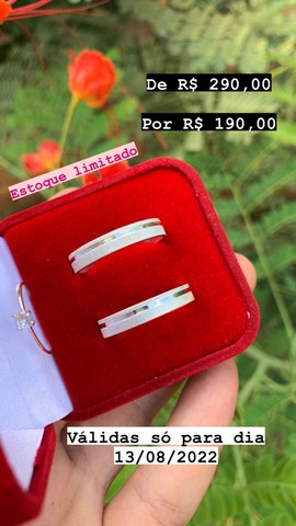 Alianças de Prata 925   - Foto 4