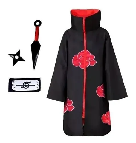 Bandana Naruto Cosplay Akatsuki Aldeia Ninja Faixa Anime, Nunca Usado  48104982