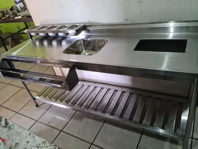 Bancada inox para drinks  - Foto 3