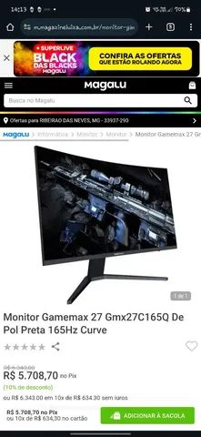 Monitor Gamemax 27, QWHD, 165hz
