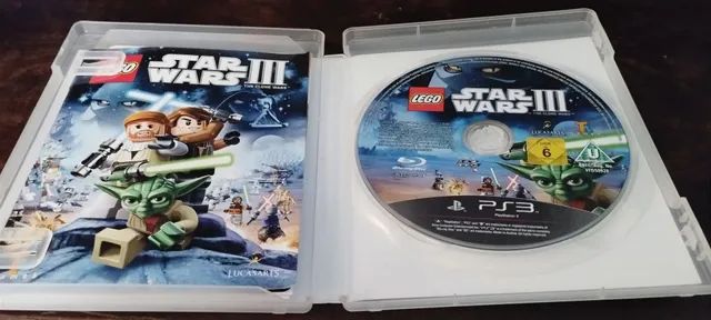 Jogo PS3 Lego Star Wars Original Mídia Física em Excelente Estado