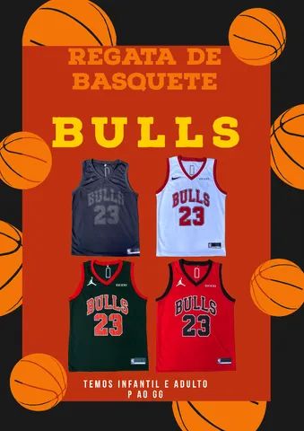 Regata Basquete Chicago Bulls