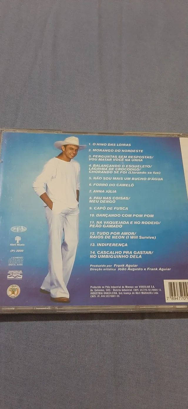 Cd Frank Aguiar - O Hino Das Loiras