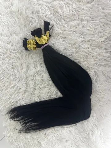 Cabelo humano Viatnã de 65cm limpo  - Foto 2