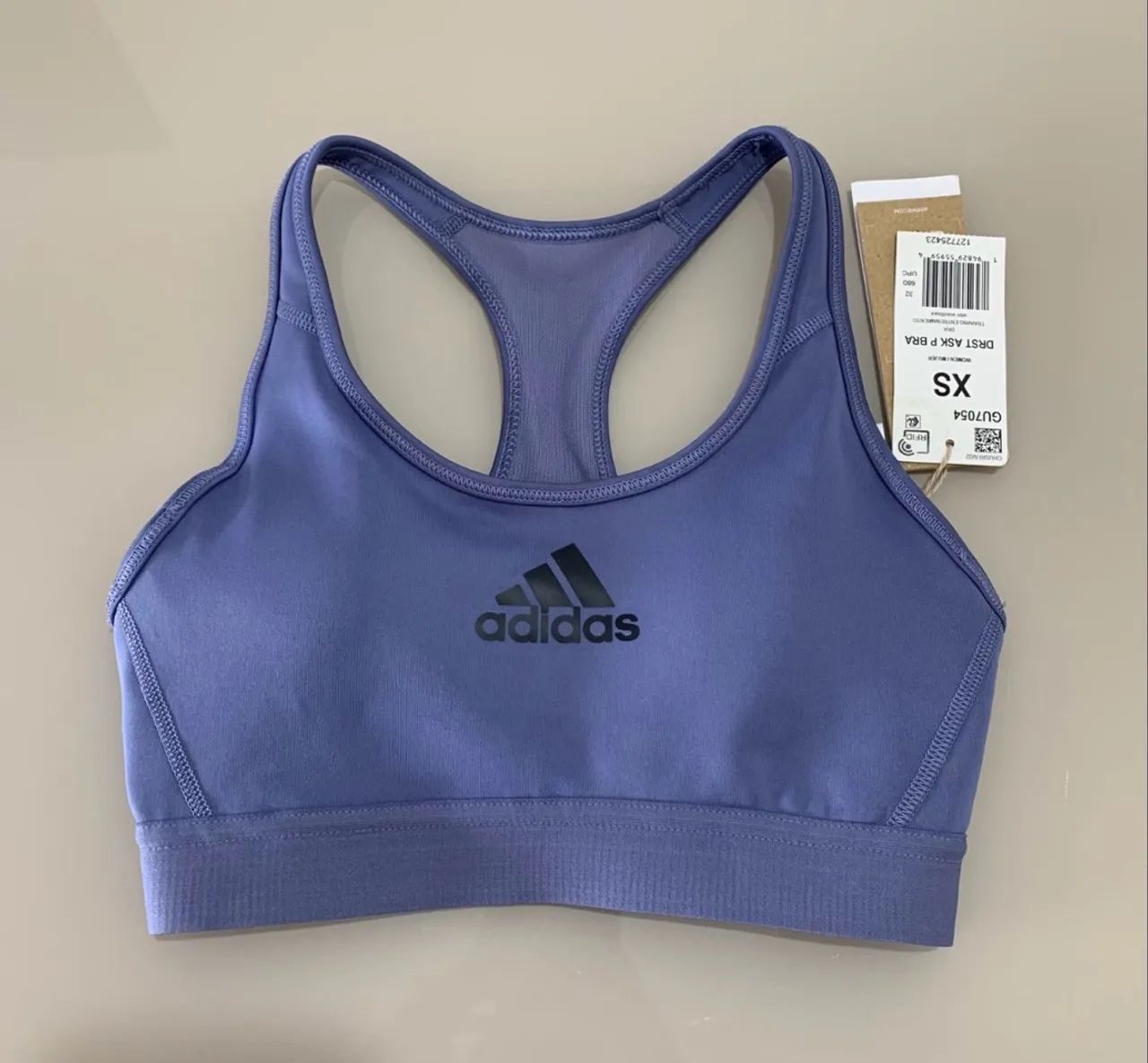 Top Adidas de Academia/Treino Roxo Original 