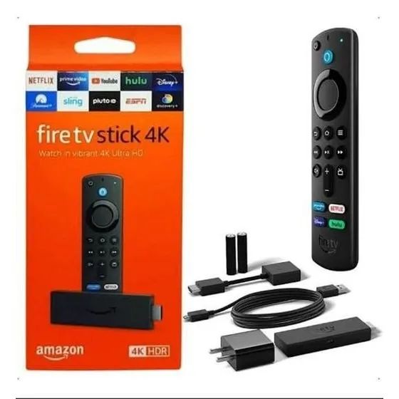 Fire Tv Stick 4K Com Alexa e comandos de TV