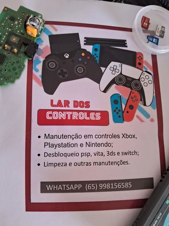 Controles videogame 