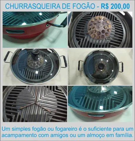 Churrasqueira  de fogão Gás Gril