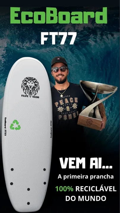 Prancha de Surf Filipe Toledo EcoBoard