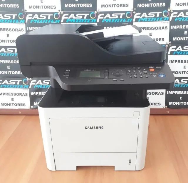 Impressora laser multifuncional com rede e usb econômica