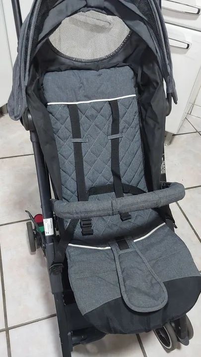Carrinho de bebê it Burigotto - cinza 0 a 15kg - Foto 2