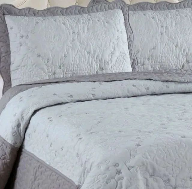 Cobre leito luxo bordado entregamos em Goiânia e região - Foto 2