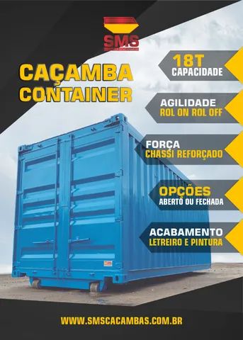 Caçamba Container Roll On Roll Off - Foto 6