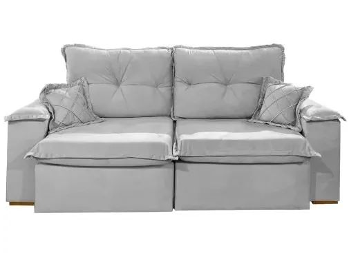sala sofa retratil e reclinavel 230 cm  - Foto 4