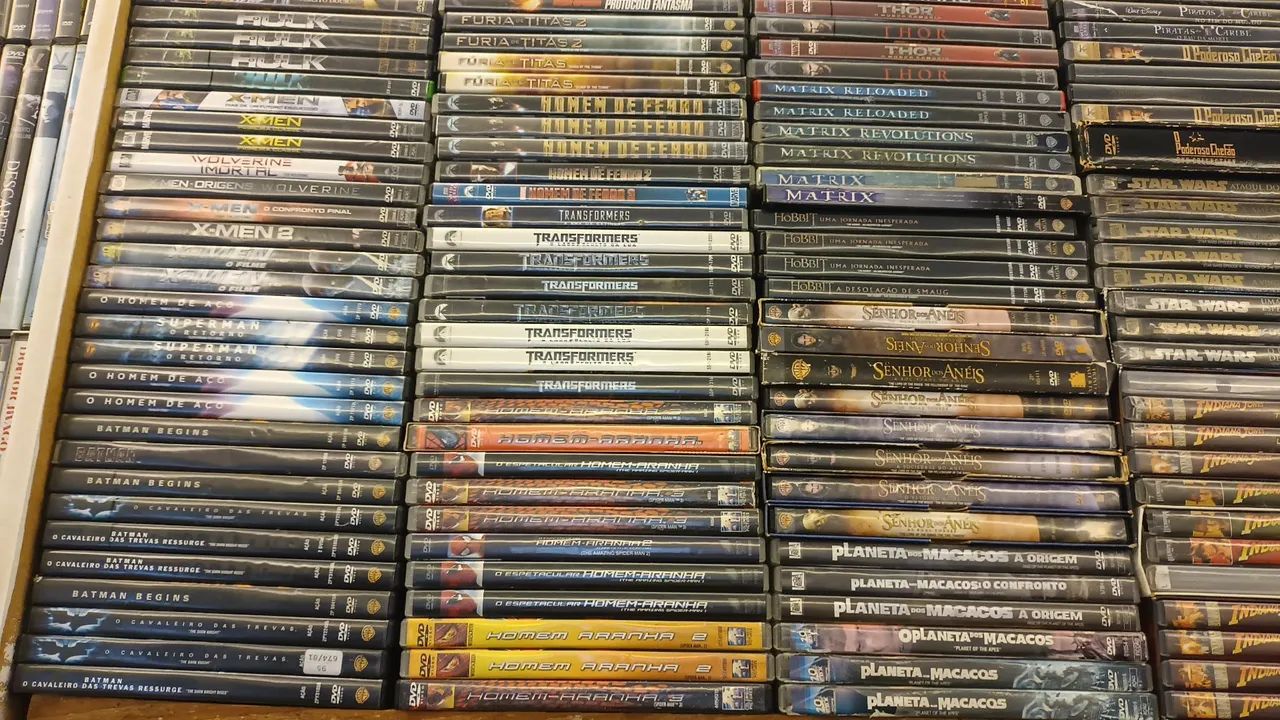 Filmes de super heróis em dvd originais 