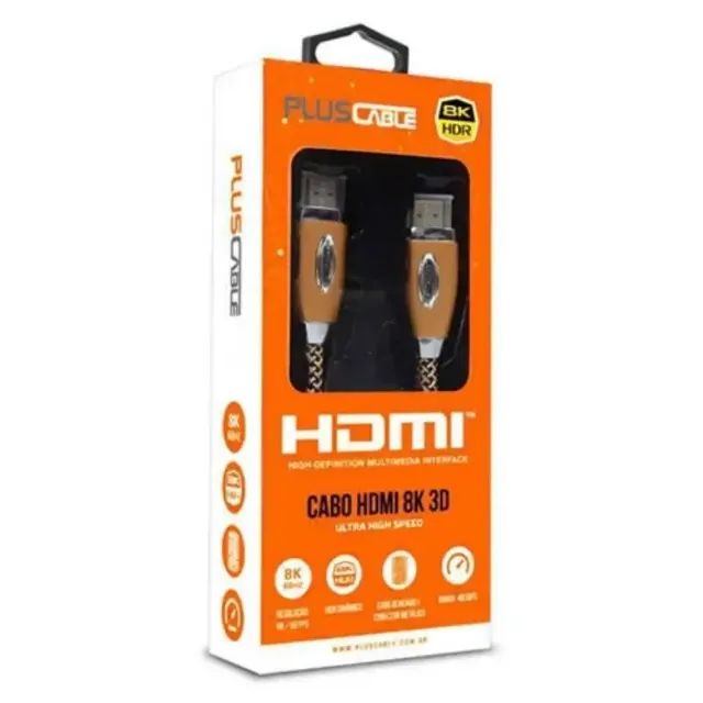 Cabo Hdmi  8K 1,5M  PlusCable