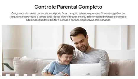 Roteador HUAWEI AX2S, Wi-Fi 6 5 e 2.4 GHz, 4 Antenas, Rede Mesh, Wi-Fi com mapa de calor - Foto 5