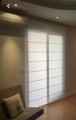 Cortina Persiana Romana Tela Solar 5% Sobre Medida da Decorflex Interiores: Proteção e Est - Foto 2