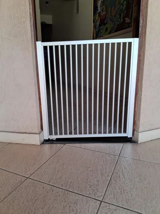 Grade de contenção de ALUMÍNIO, não enferruja, ideal para crianças e pets OPORTUNIDADE!!! - Foto 3