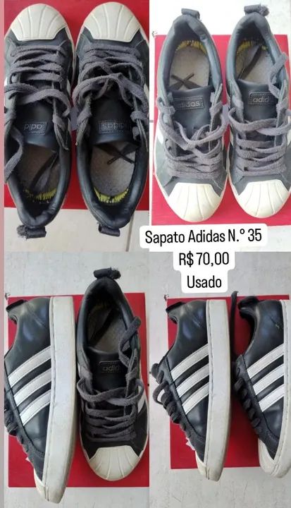 Tênis Adidas Superstar N. 35