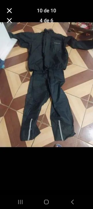 Calças jaquetas de trabalho preta - Foto 5