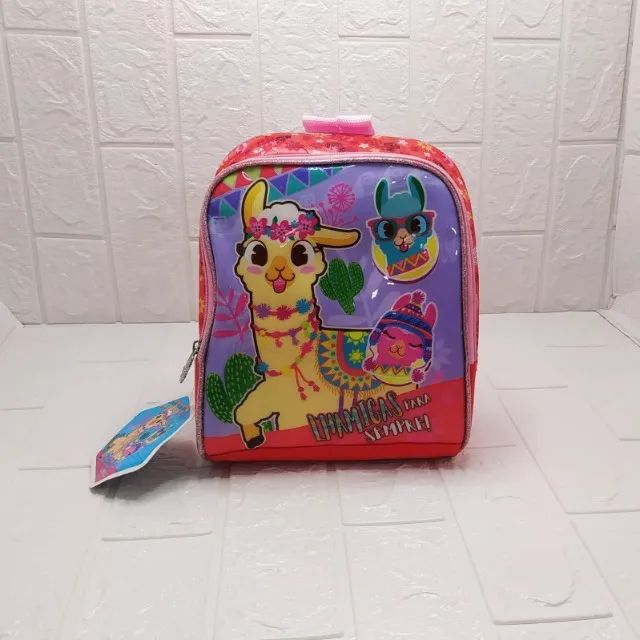 Mochila Infantil Kit 3pçs Lhama Lm2050k - Foto 2