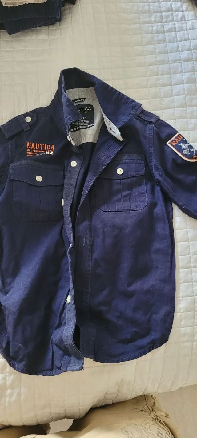 Camisa Náutica- 7 anos - Foto 3