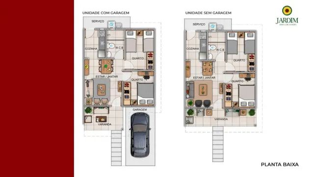 O condomínio casa com 2 quartos e varanda espaço para ampliar , tornando o ambiente  - Foto 2