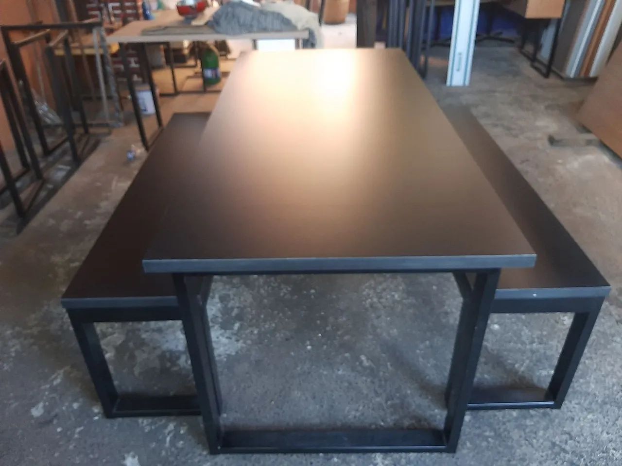 Mesa de jantar industrial - Foto 3