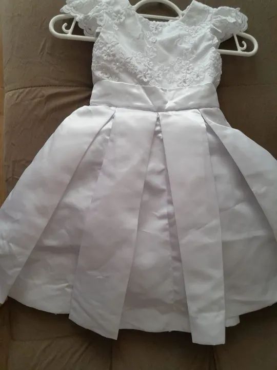 Vestido branco infantil - Foto 4