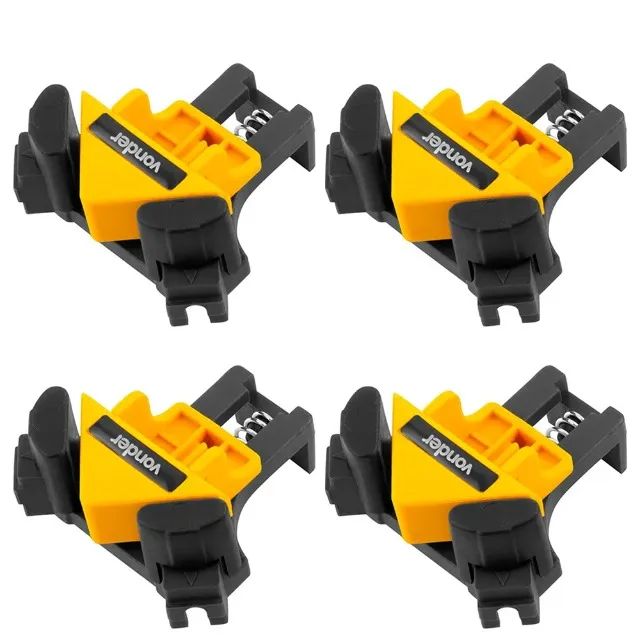 Conjunto Com 4 Peças Grampo Tipo Sargento 22mm Angular Vonder - Foto 4