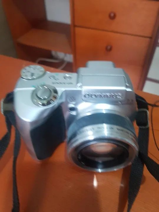 Câmera fotogáfica 7.1 Pixels Olympus SP-51OUZ Cinza - Foto 6