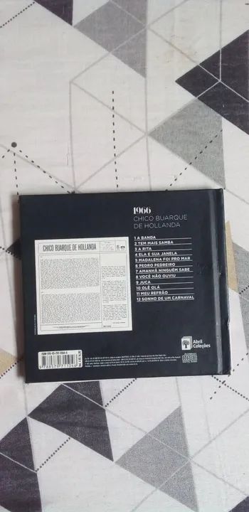Somente a capa - Chico Buarque de Hollanda - CD - Foto 2