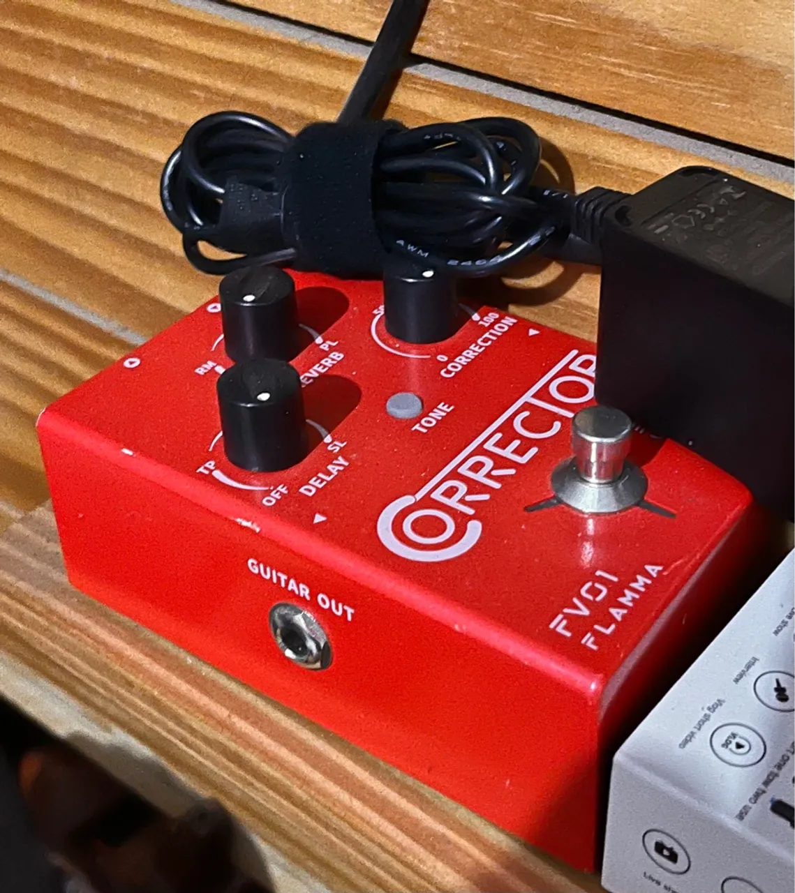 Zero Pedal de Voz Auto Tune Revéb Delay FV01 FLAMA