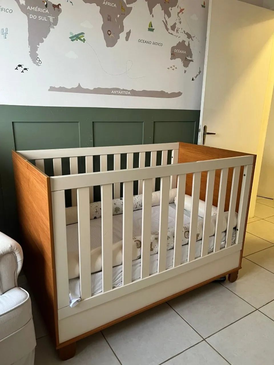Berço infantil + COLCHÃO 