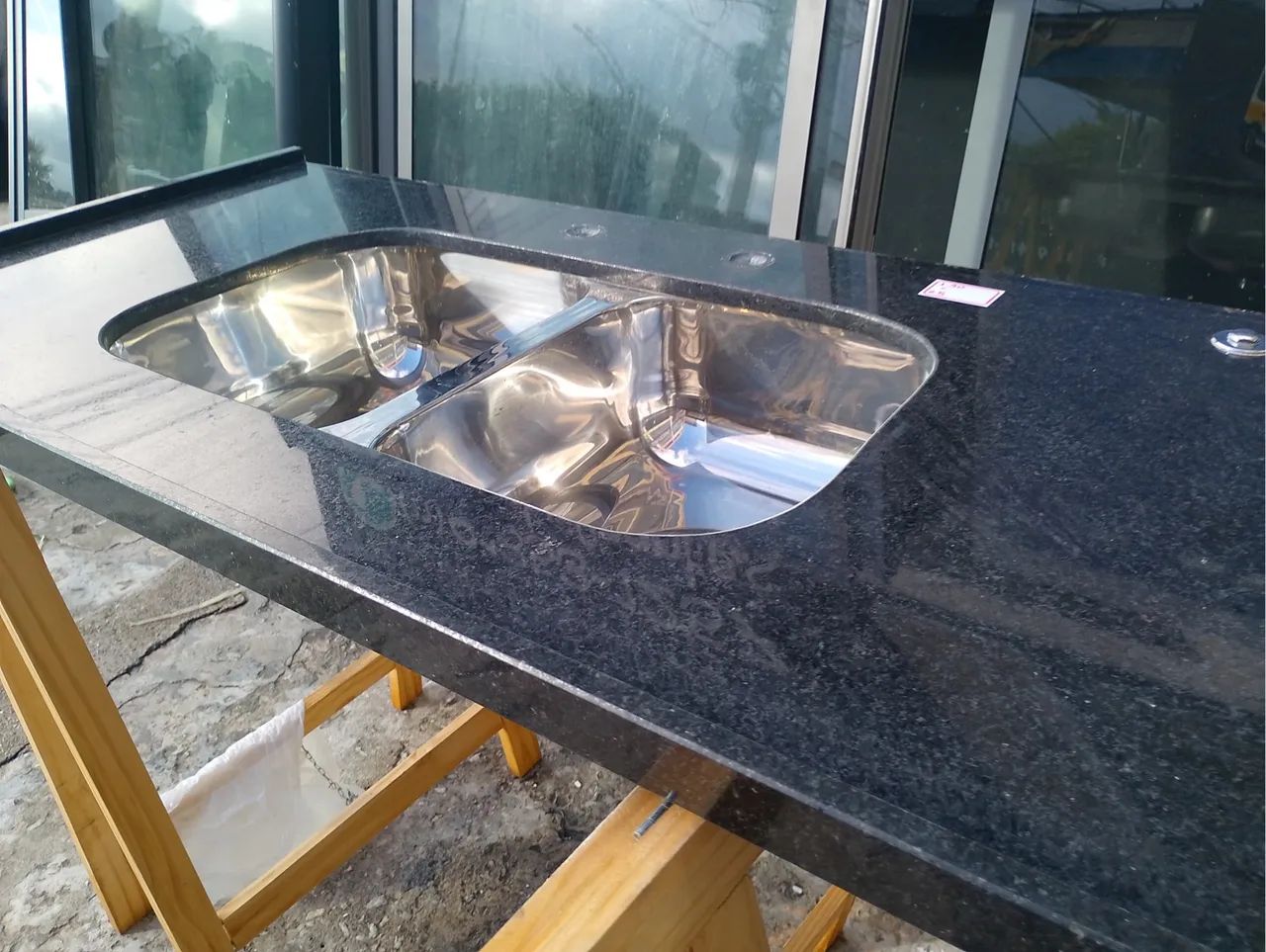 Pia de cozinha São Gabriel Cuba dupla de 2,5 mts   - Foto 3