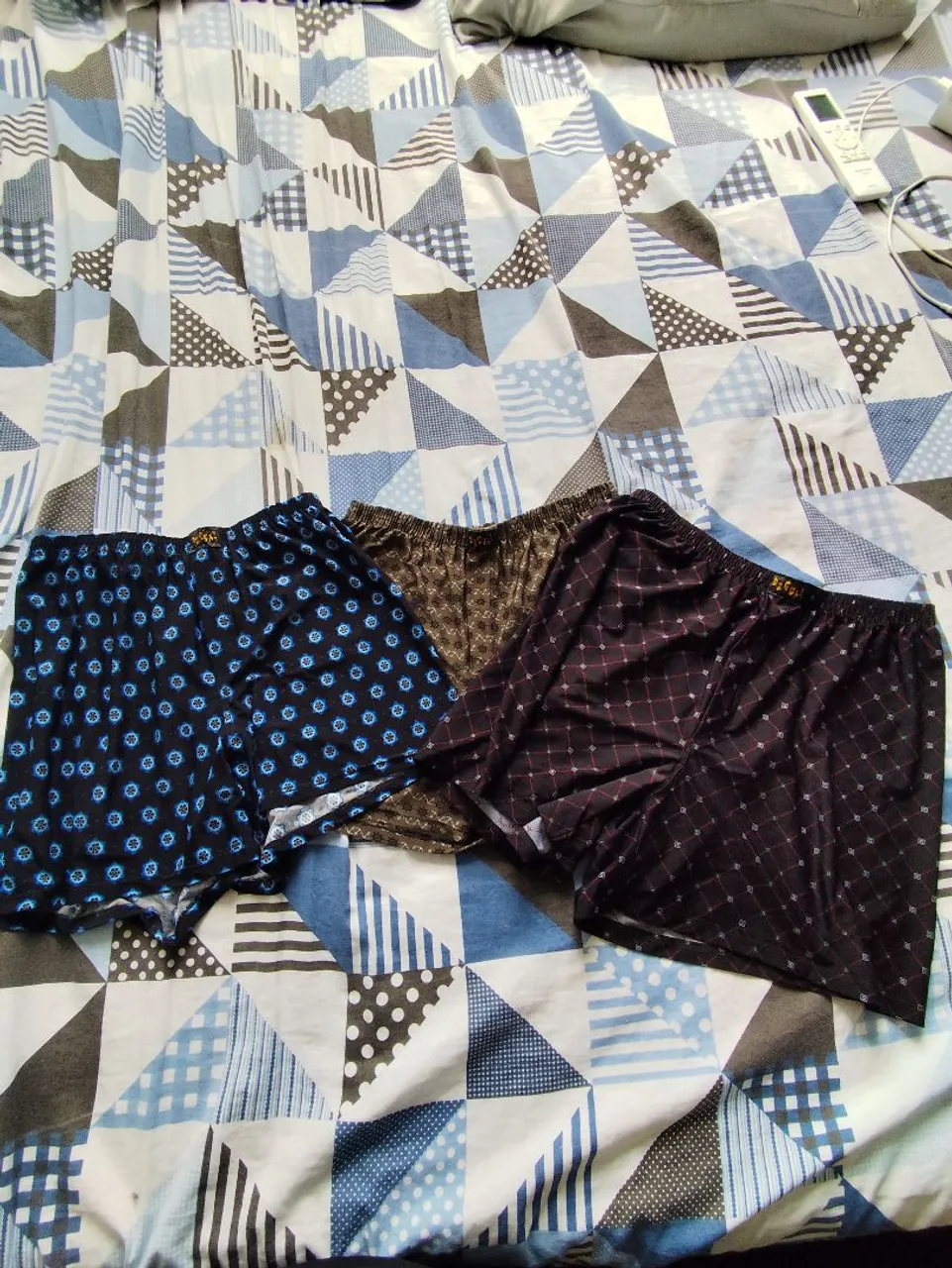 Kit com 3 shorts samba canção