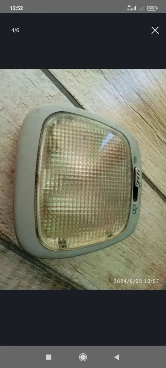 Luz Teto Cortesia VW Gol/Parati/SaveiroG2/G3  - Foto 2