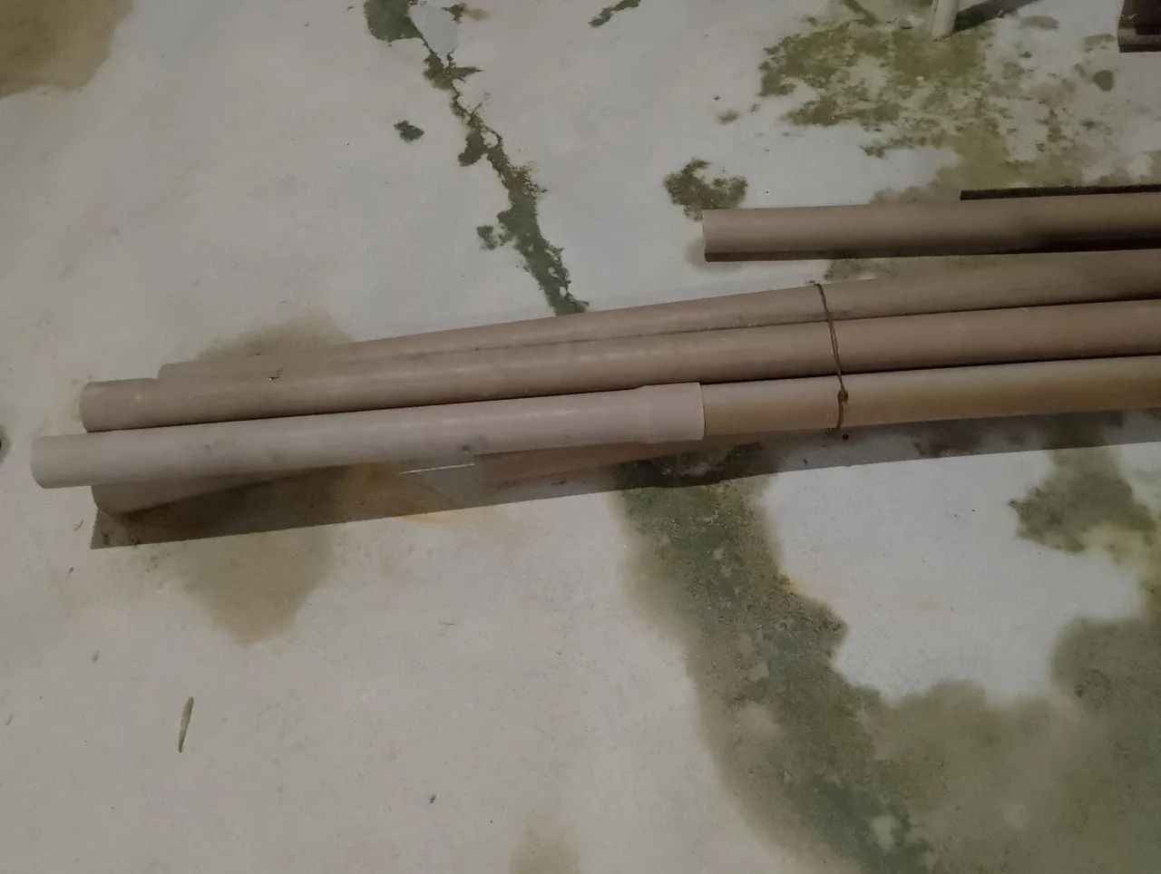 5 Canos de água PVC Marron de 50 - Foto 2