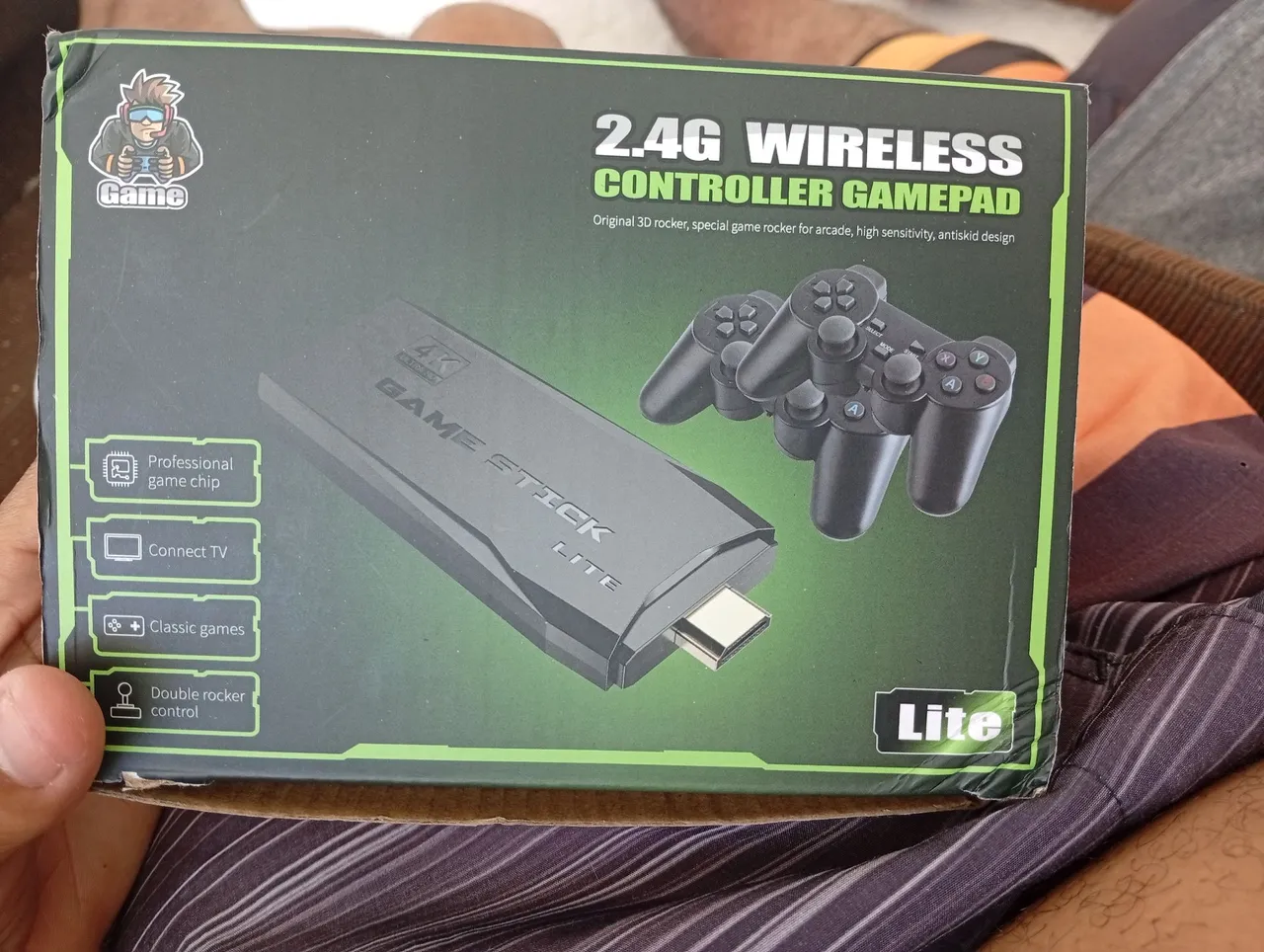 Game Stick Lite 2.4G Wireless Controller Gamepad