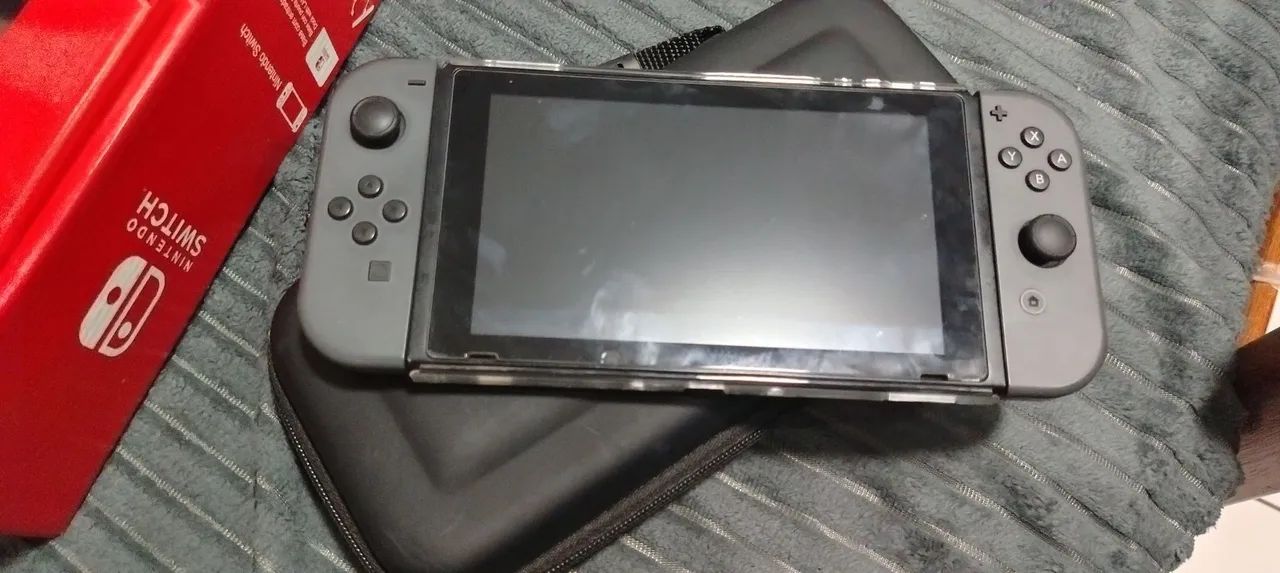 Nintendo Switch seminovo V1 na caixa com todos os acessórios troco em oled dou volta  - Foto 3