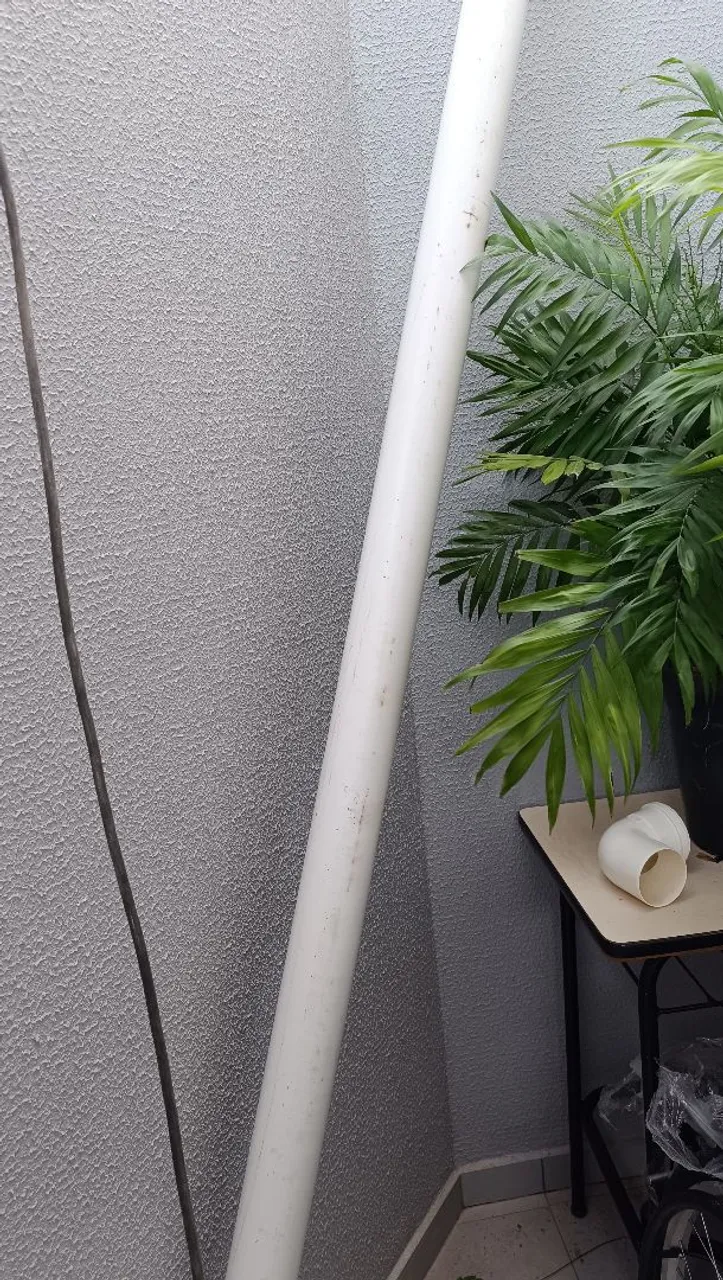Tubo de PVC 75 para construção total 9 metros