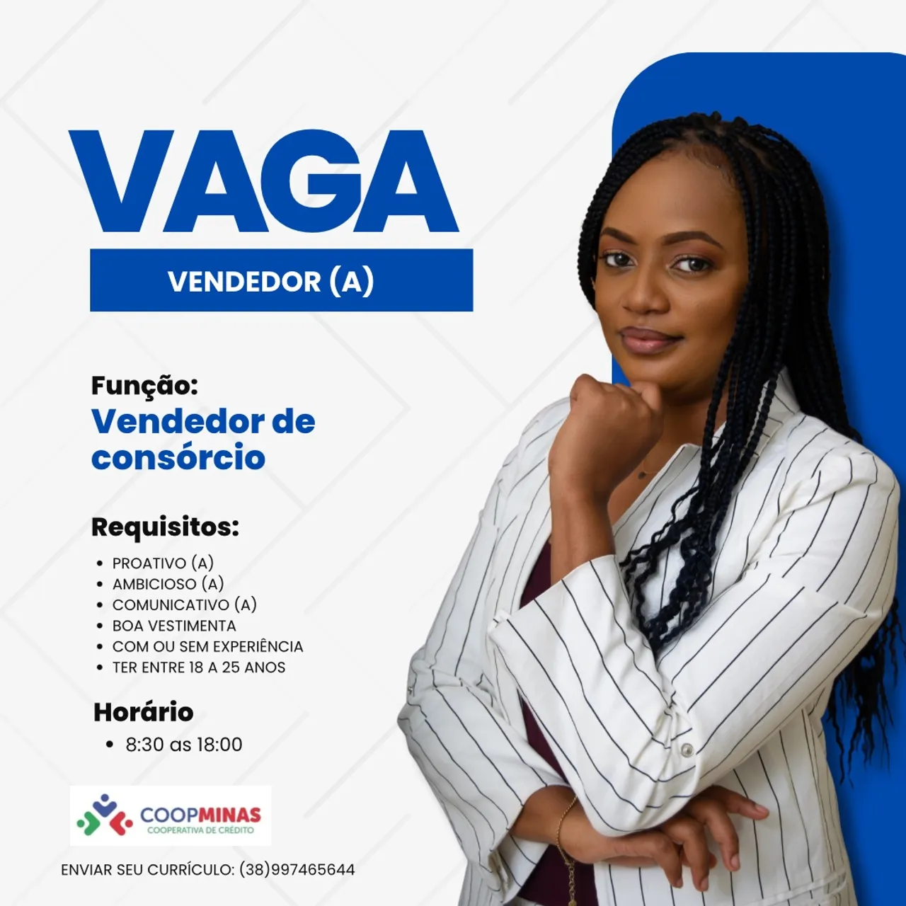 Vagas de emprego em Montes Claros, Diamantina e região, MG