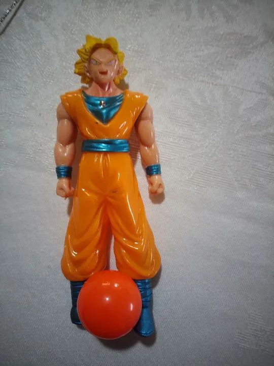 3 Bonecos Goku Dragon Ball Z - Action Figure - Foto 3