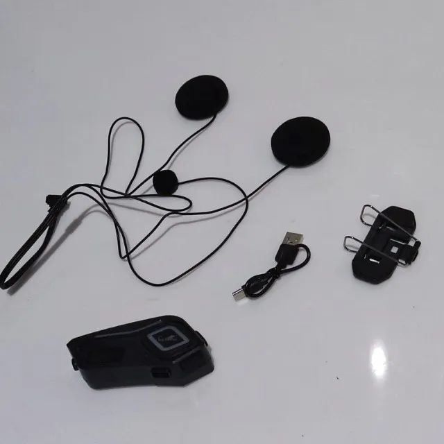 Intercomunicador Fone e Microfone P Moto no Capacete