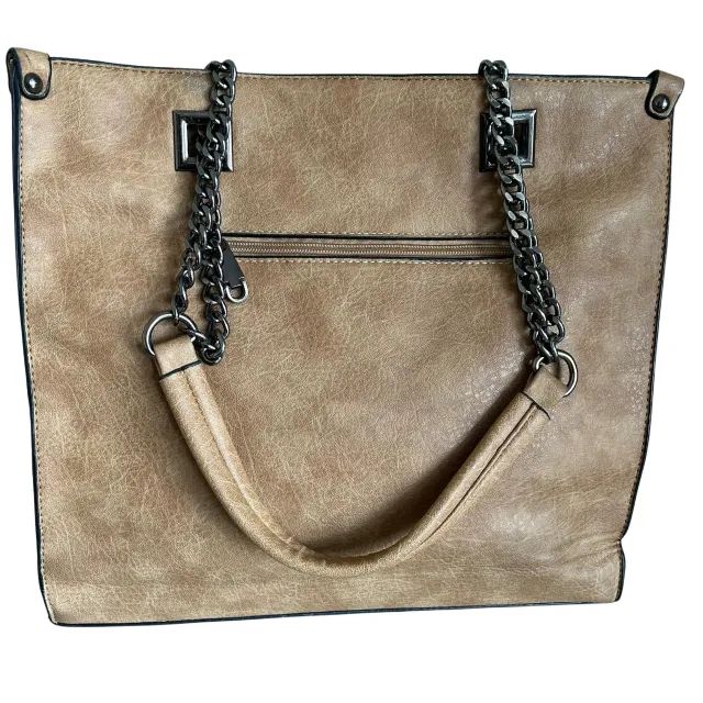 BOLSA MARROM EM COURO (USADA) 