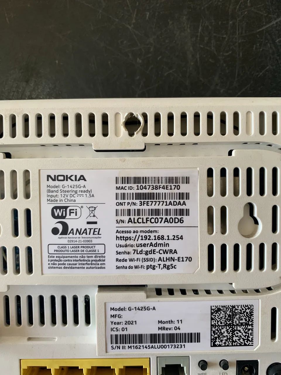 Modem Nokia G-1425G-A - Foto 4