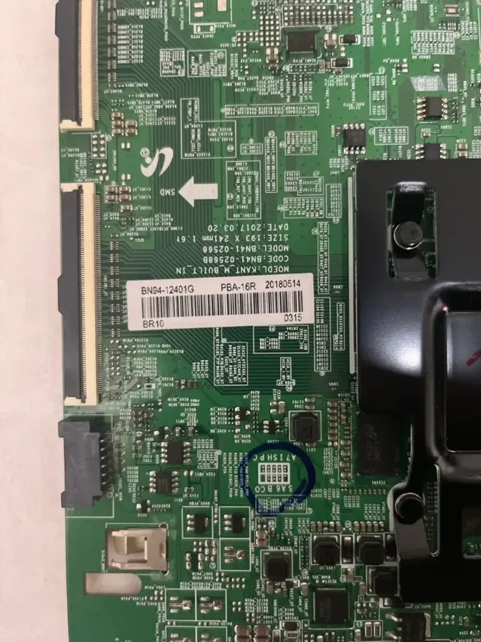 Placa Principal Tv Un55mu6400g Bn94-12401g (Defeito). - Foto 3