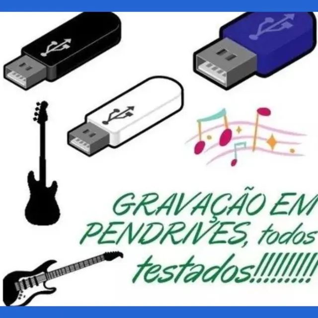 Pen drive 8gb com Músicas = Playlist Músicas Gospel (mp3) - Foto 3