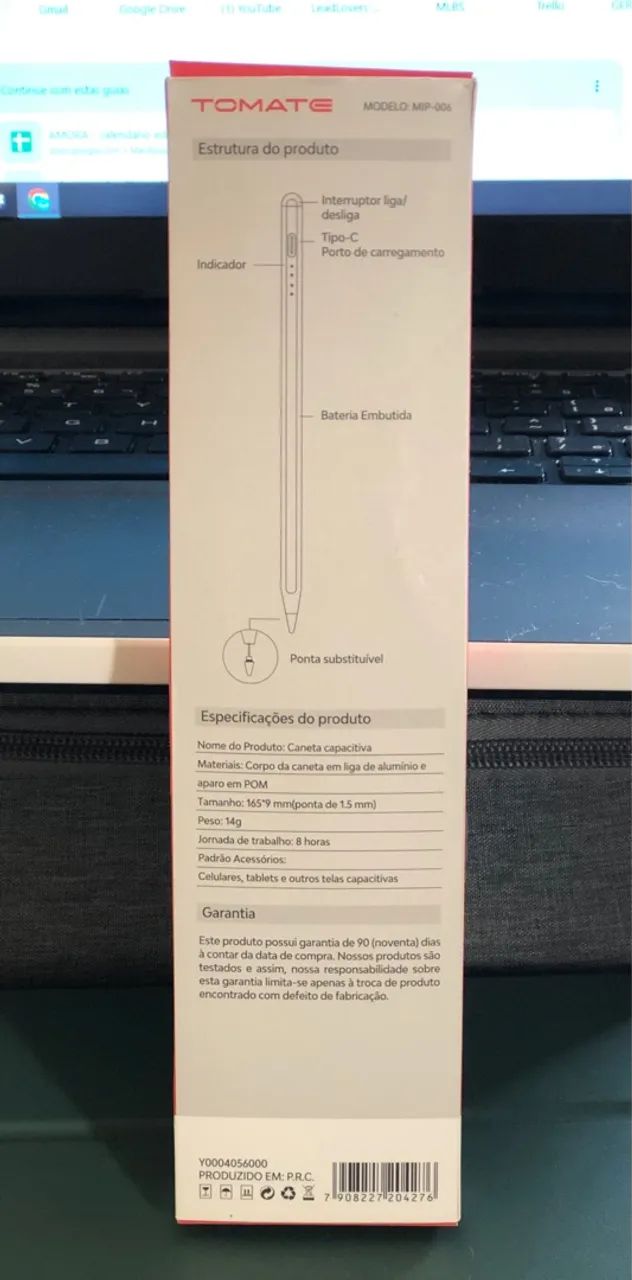 Caneta Capacitiva Tomate para iOS/Android/Windows - Foto 4